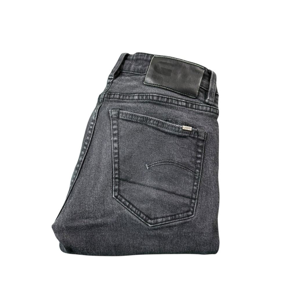 G-Star Raw 3301 Slim Fit Mens Jeans Black Tapered Size 31x28